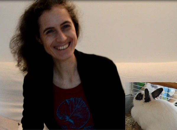 Eugénie, adhérente Animal Futé pour la garde de son lapin à Paris
