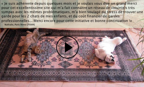 faire garder son chat avec Animal Futé: avis et photos d'échanges