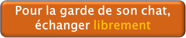 Pour la garde de son chat échanger librement